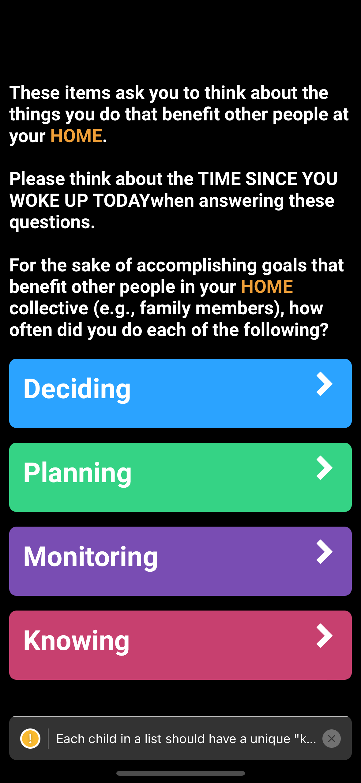 Mental Load App Screenshot